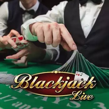 Live Blackjack slot icon by Evolution, available at Play Croco Casino